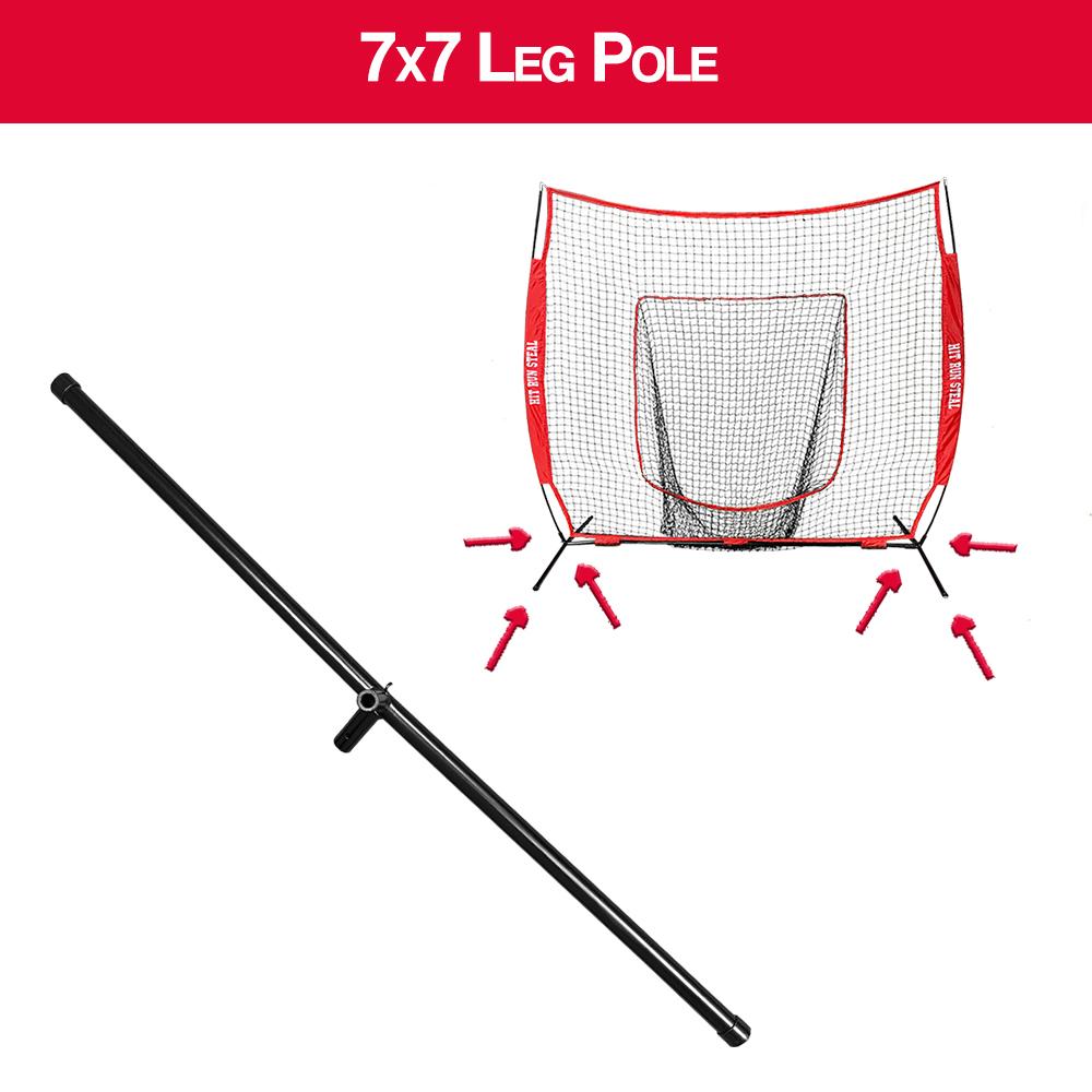 Replacement Hook Leg Pole for Baseball or Softball Net