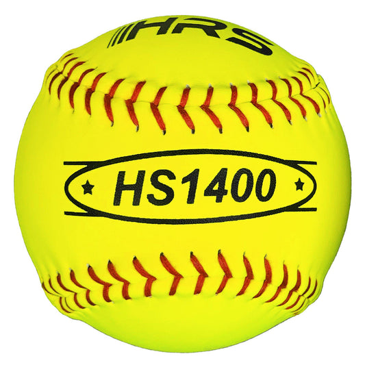 Hit Run Steal Fastpitch Game Softballs - Official 12 inch Size and Weight - .47/375