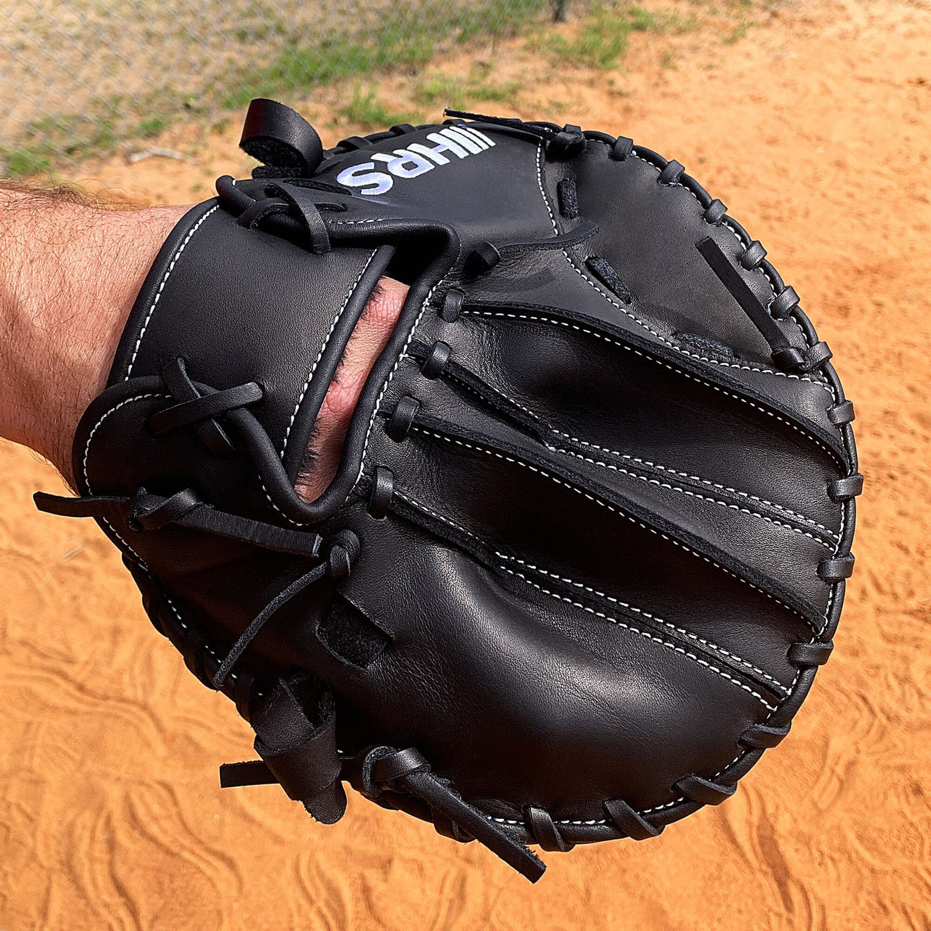 29" Leather Pancake Training Glove For Baseball & softball Infielders Hit Run Steal