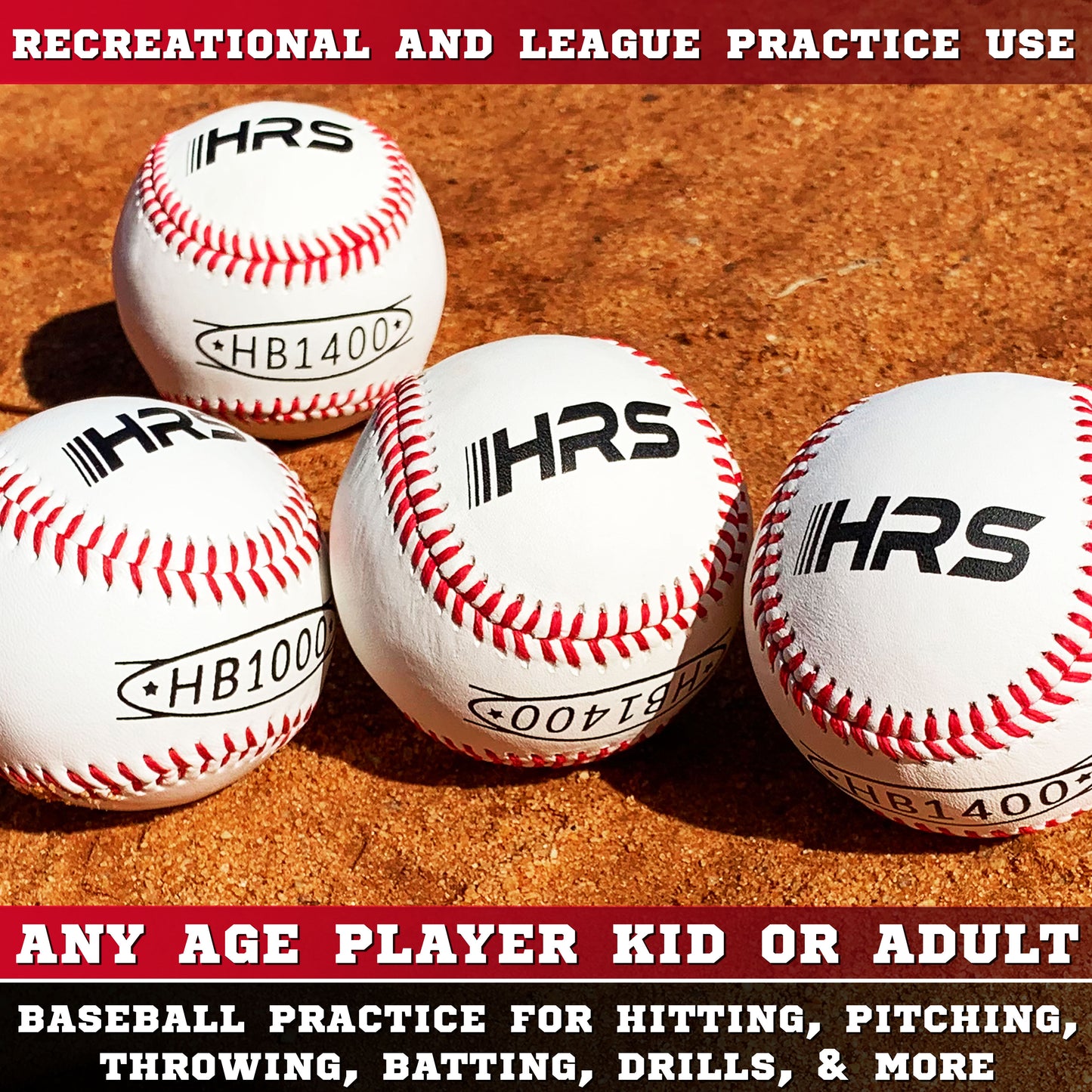 Bucket Of Practice Baseballs